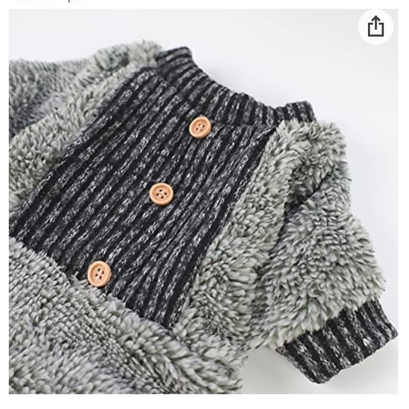 Fit warm dog pj. Size is Medium. Or cute for pictures or just to wear. - Picture 5 of 9